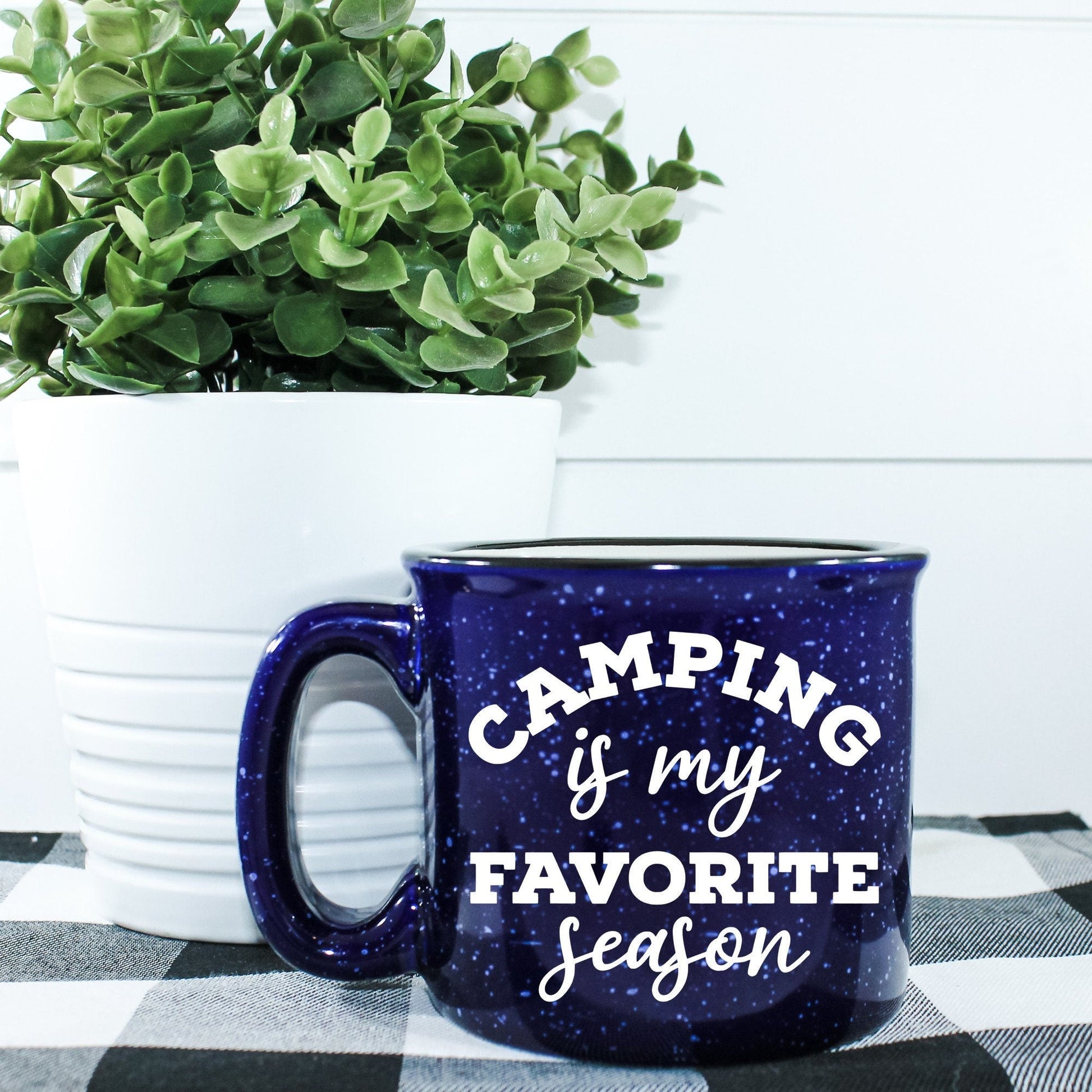 Camping Is My Favorite Season Campfire Mug