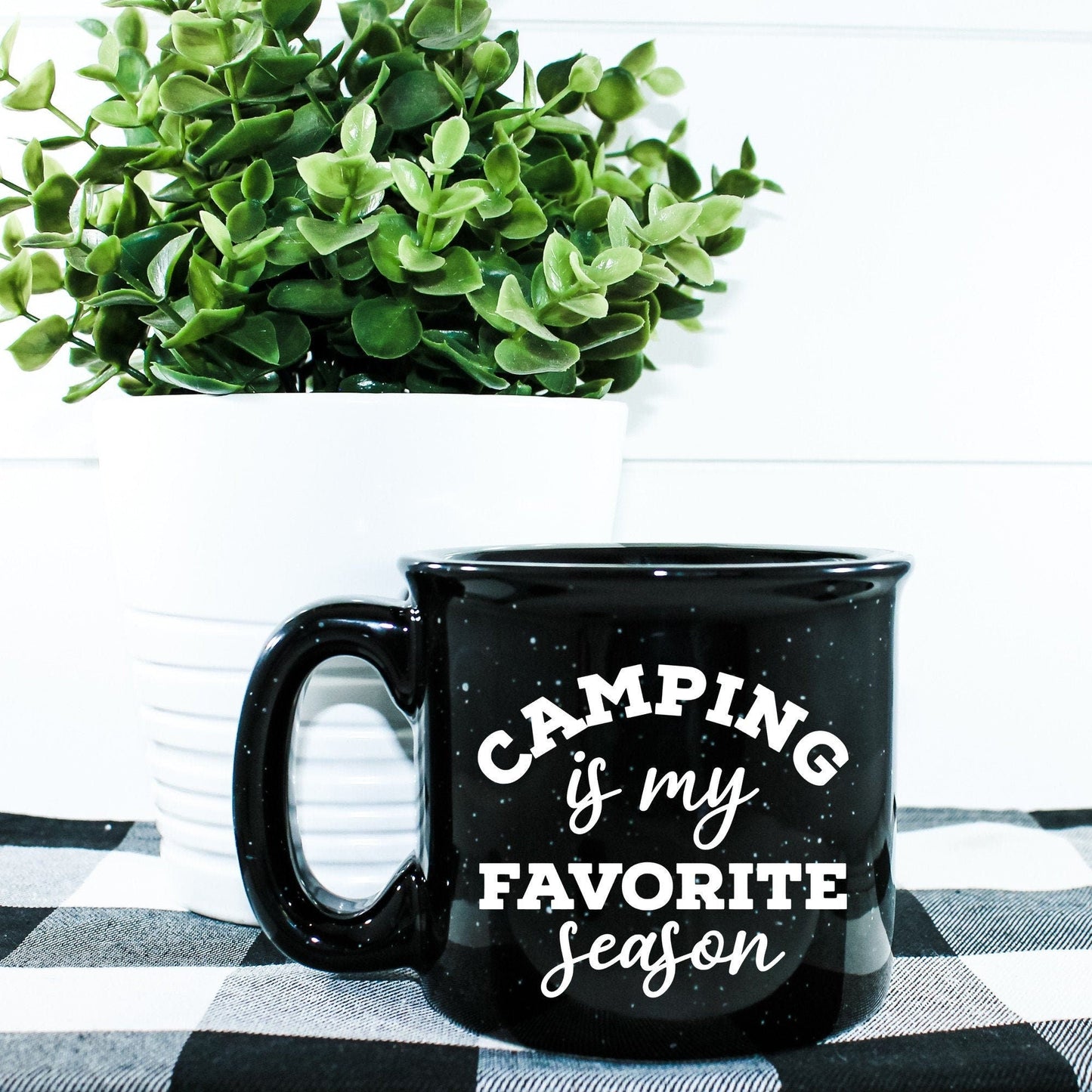 Camping Is My Favorite Season Campfire Mug