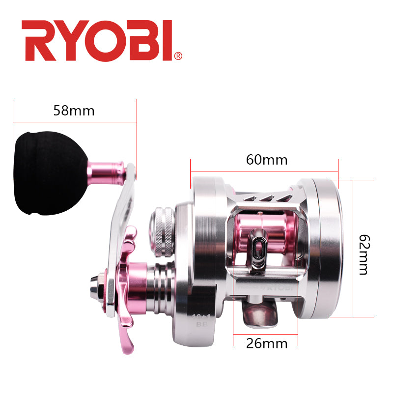 Full metal jigging reel 10+1BB sea fishing reel 6.8:1 gear ratio max