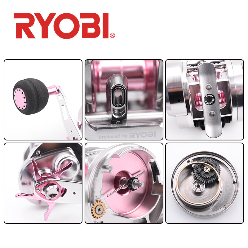 Full metal jigging reel 10+1BB sea fishing reel 6.8:1 gear ratio max