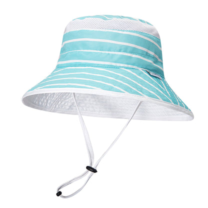 Summer Outdoor Beach And Waterproof, UPF50+ UV Protection Sun Hat With