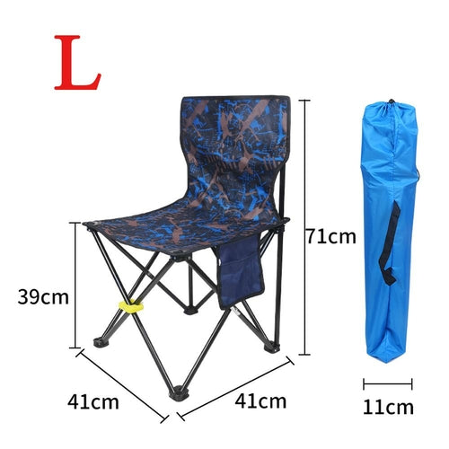 Outdoor Chair Portable Folding Chair Camping Quad Chairs