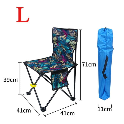 Outdoor Chair Portable Folding Chair Camping Quad Chairs