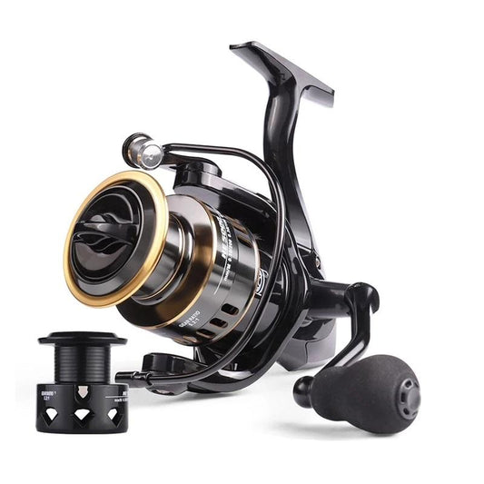 New Fishing Spinning Reel HE500-7000 Max Drag 10kg 5.2:1 High Speed