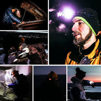 LED Headlamp 3modes T6 Zoomable Led Head lamp Flashlight Torch