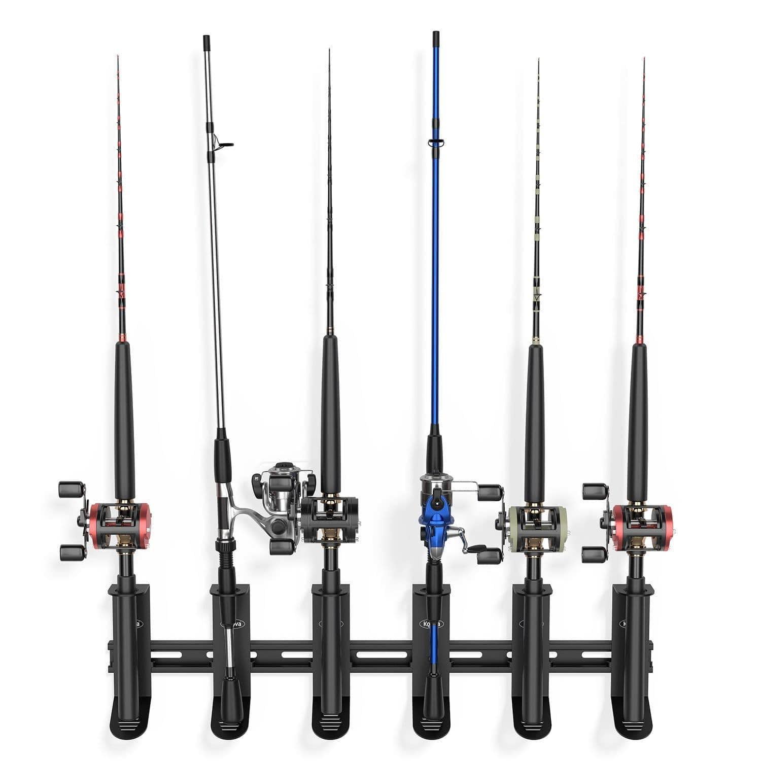 Spinning Fishing Rod Rack Organizer